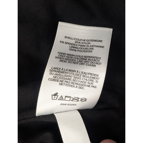 Express Black Sequin Bodycon Long Sleeve Round Neck Midi Dress Size XS - Picture 7 of 9